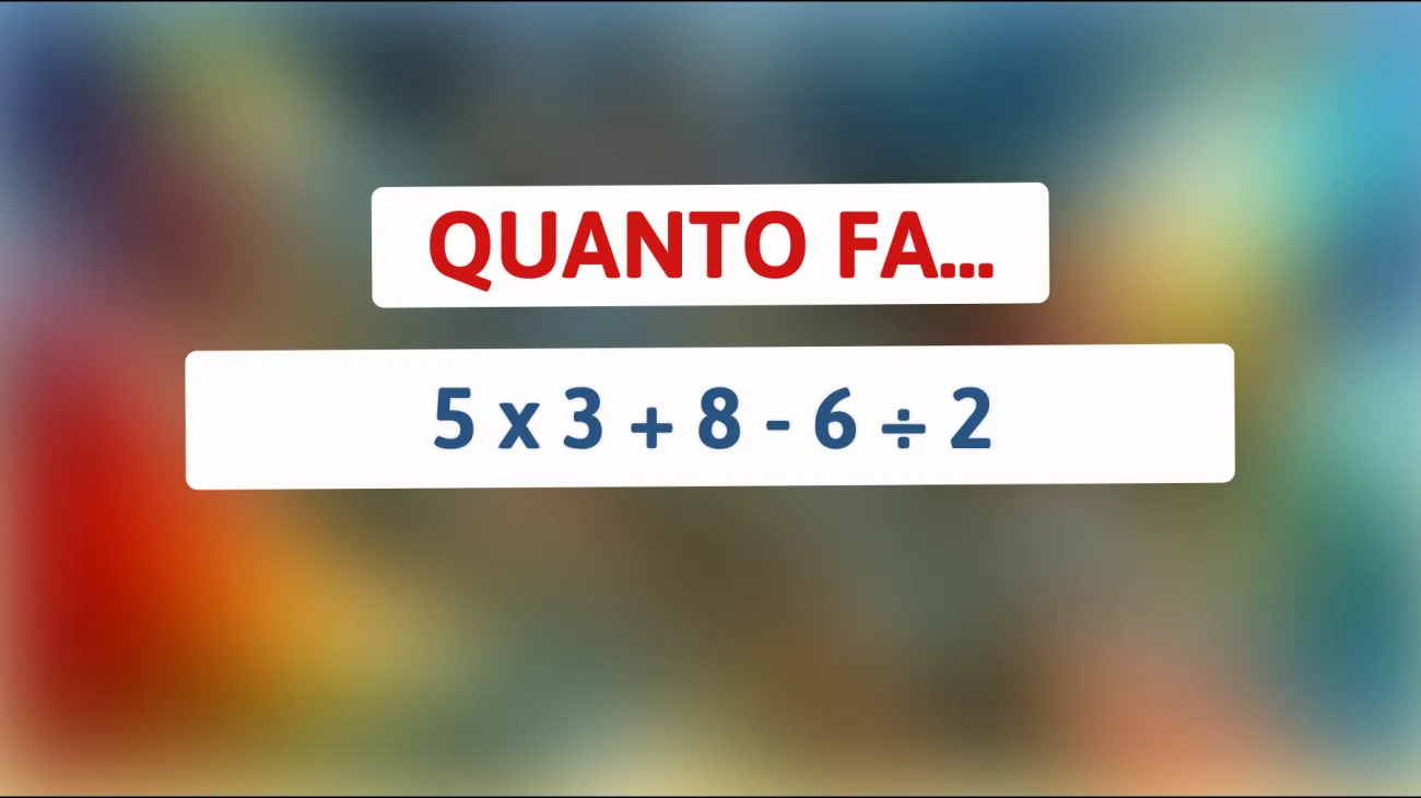 Il test di logica che solo i veri geni sanno risolvere: sei tra loro? Scoprilo ora!"